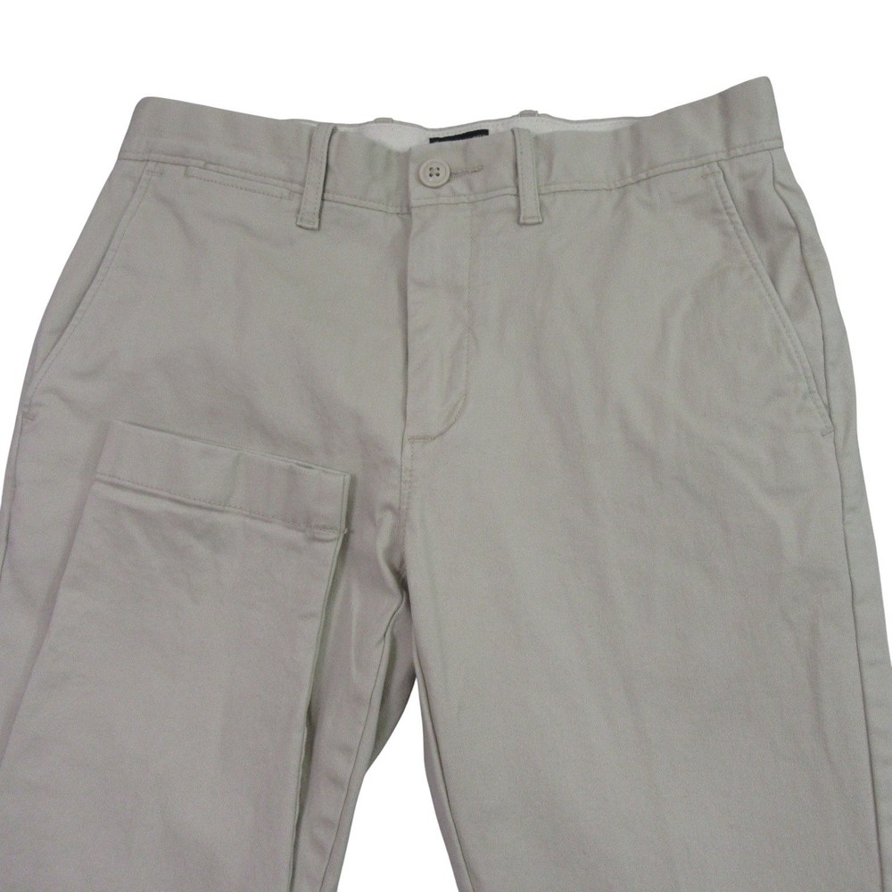 J Crew Mens Jeans 29‎ x 32 Cream 250 Skinny Stretch Denim